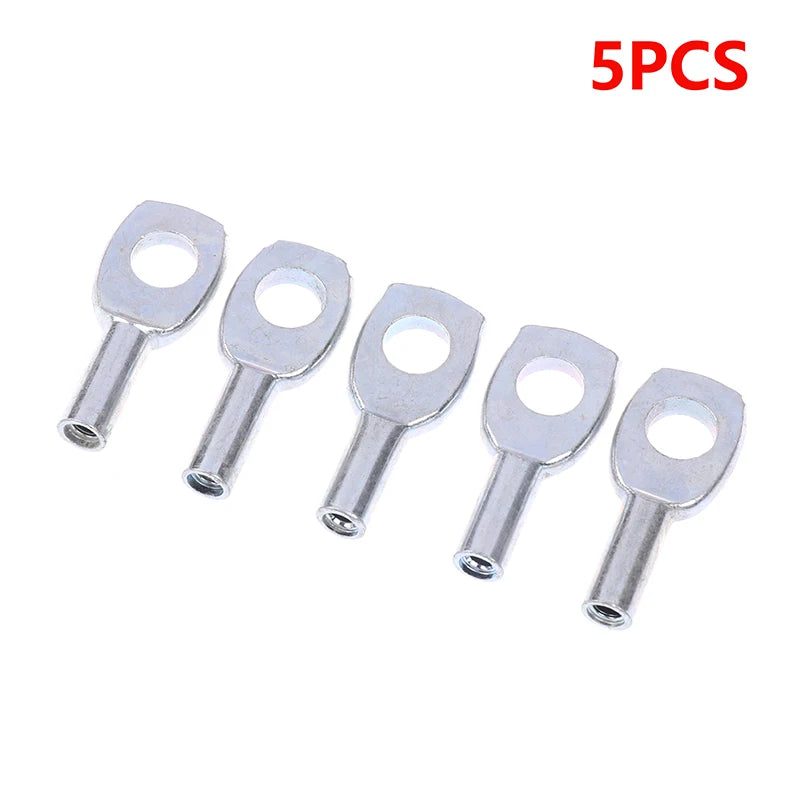 5Pcs Gym Cable Steel Wire Rope Accessories Cable Machine Fitness Equipment Exercise Metal Limit Ball Terminals Gasket