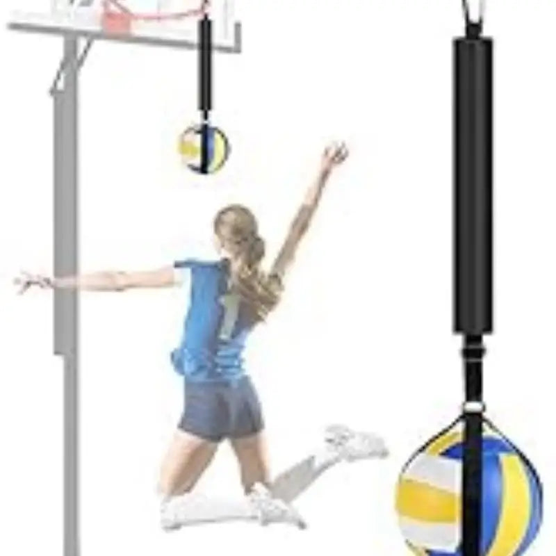 Practical Volleyball Spike Trainer Volleyball Spike Training Jumping Equipment Jumping Arm Swing Mechanics Trainer