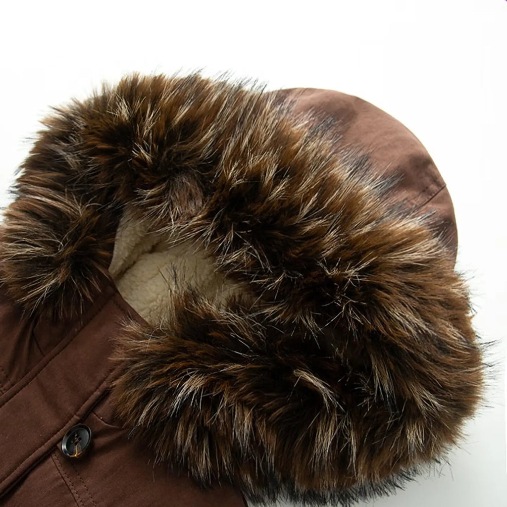 Winter Warm Fur Collar Short Jacket Women 2000s Y2K Fleece Padded Parkas Single Breasted Hood Coats High Street Female Outwears