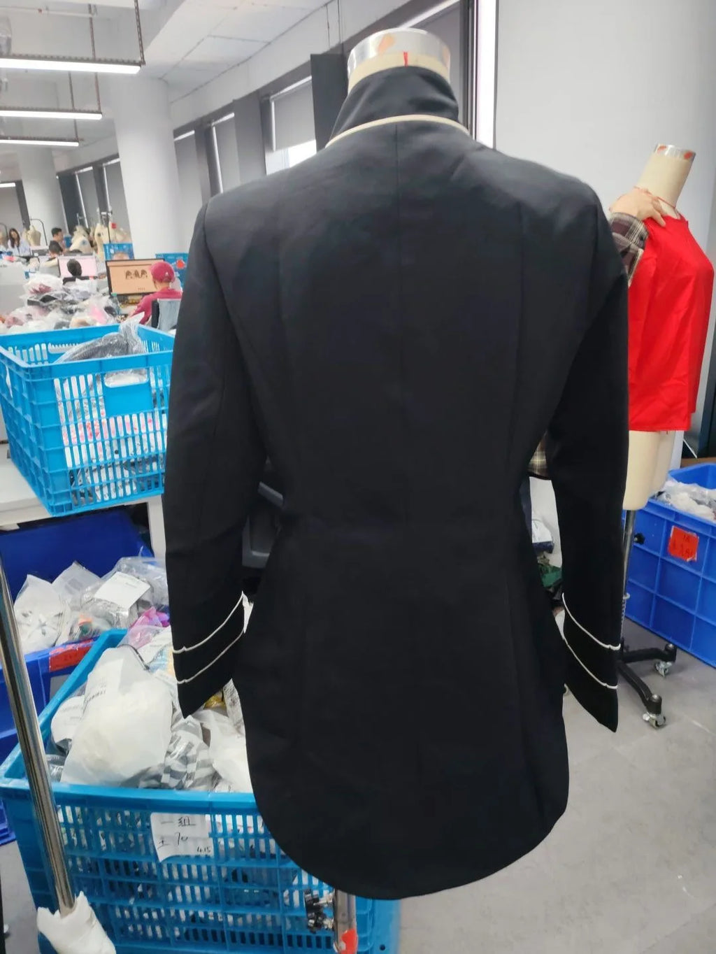 Blazers Coat Women Suits Coats Stand Collar Jackets Y2k Streetwear Work Slim Fit Tight Waist Elegant Jacket 2025 Autumn Winter
