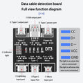 USB C Charging Cable Analyzers For Smartphone Devices Type C Port Testing And Electrical DIY Maintenance 896C