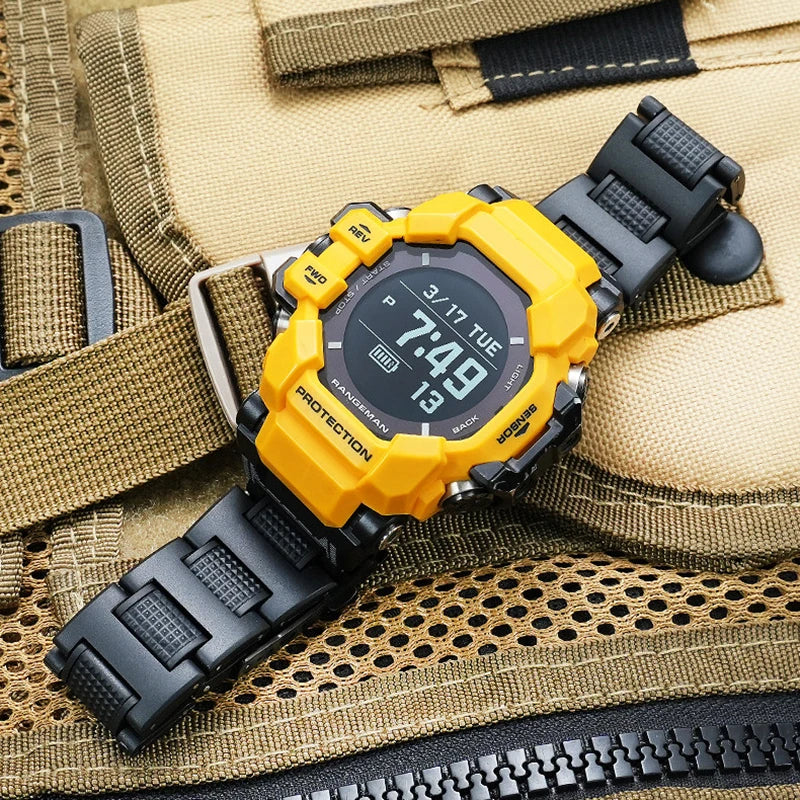 For G-SHOCK Casio 3554 GPR-H1000 series modified lightweight plastic steel watch with sports bracelet men's accessories