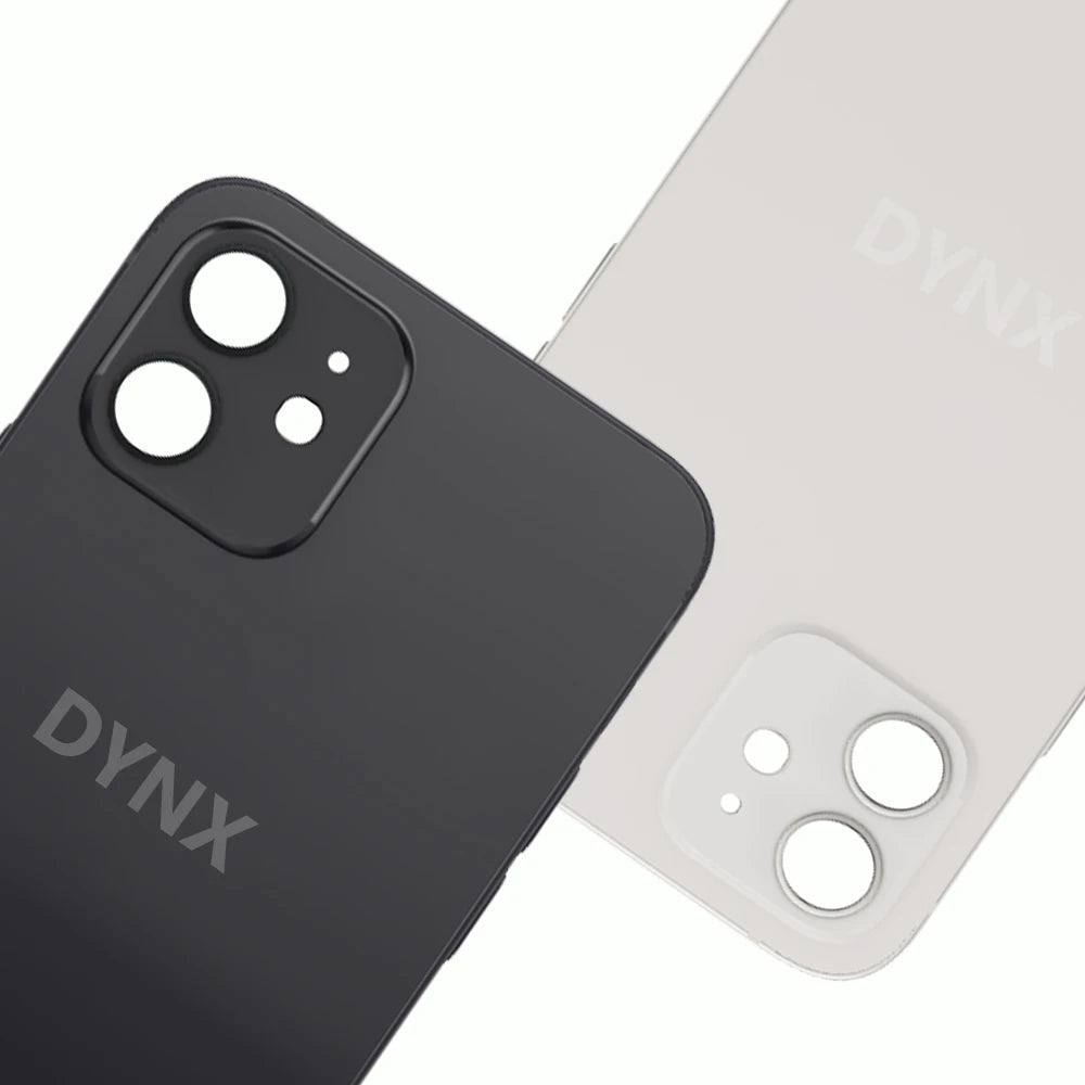 New Back Cover for iPhone 12 Battery Cover Door Housing Replacement Part, for No Lens Bettery Back Cover Case