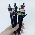 6 happy graduation pens, suitable for graduation party gifts, school office supplies