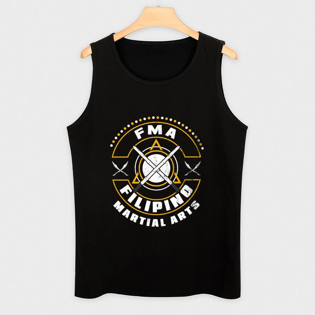 Eskrima Kali Arnis Filipino Martial Arts Escrima Sticks Tank Top gym t-shirts man T-shirt men sports t-shirts for men