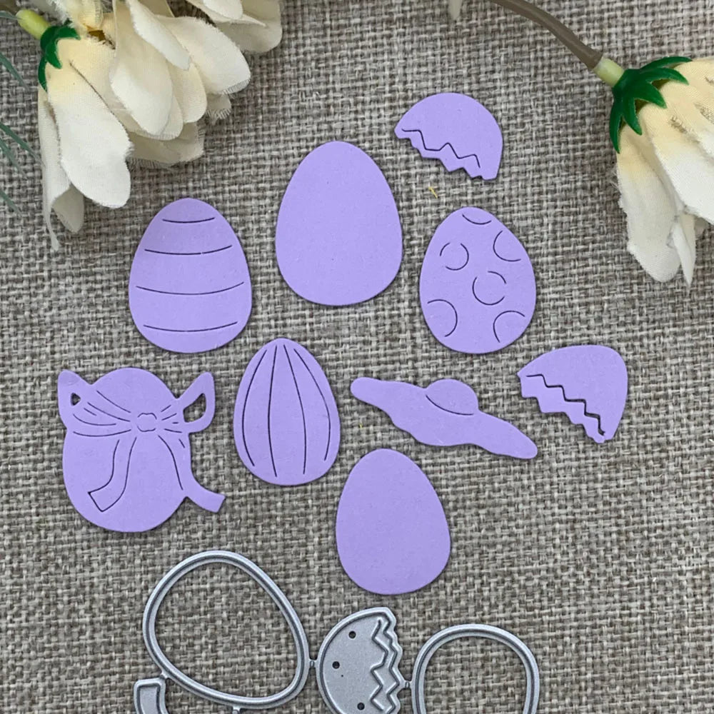 Easter eggs Metal Cutting Dies Stencils For DIY Scrapbooking Decorative Handcraft Die Cutting Template Mold