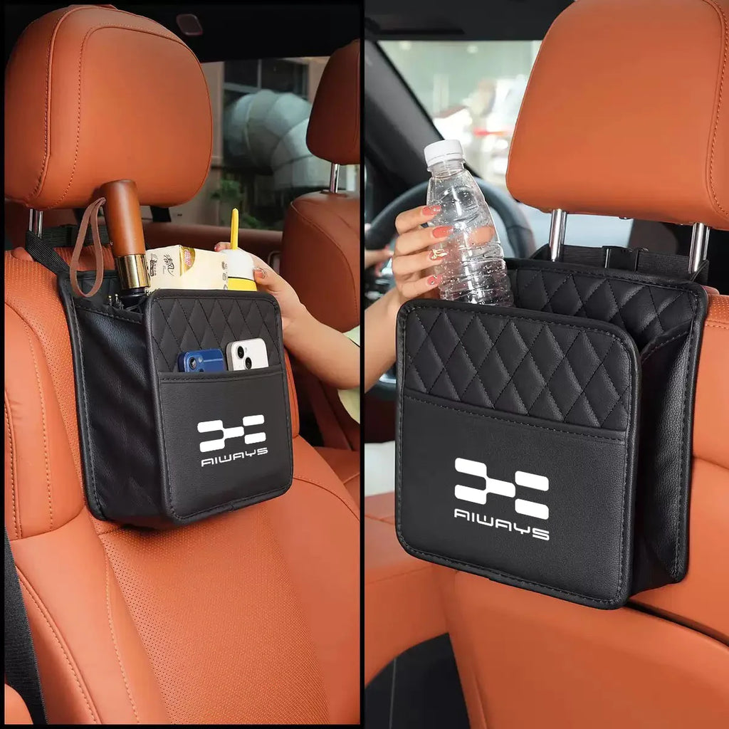 Car Backseat Large Capacity Storage Bag Protectors for Trip Kids Travel Multi Hanging For Aiways U5 PRO U6 U7 Accessories