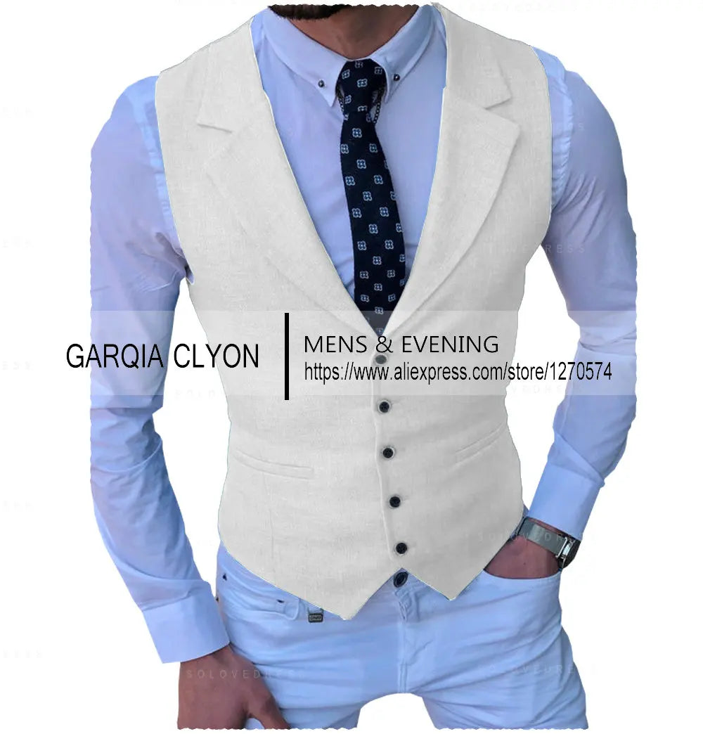 Men's Suits Vest New Arrival Classic Single Breasted Casual  Business Formal Suits Waistcoat For Jacket Groomsmen For Wedding