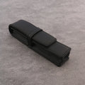 1pc Leather Pen Bag Packaging Bag Black Business Classmates Gift Case Stationery Office Supplies Bag