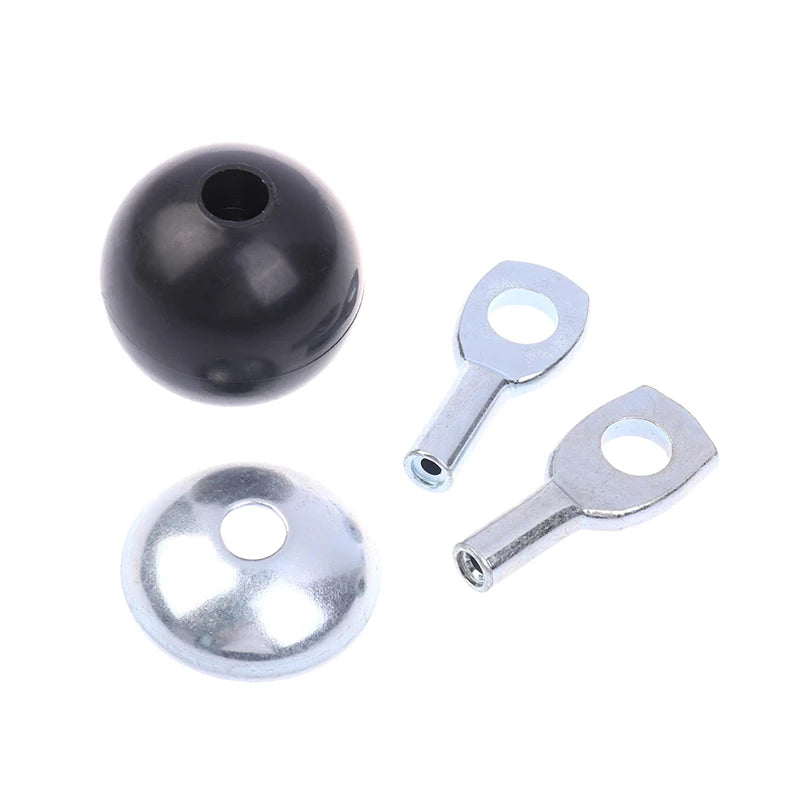 5Pcs Gym Cable Steel Wire Rope Accessories Cable Machine Fitness Equipment Exercise Metal Limit Ball Terminals Gasket