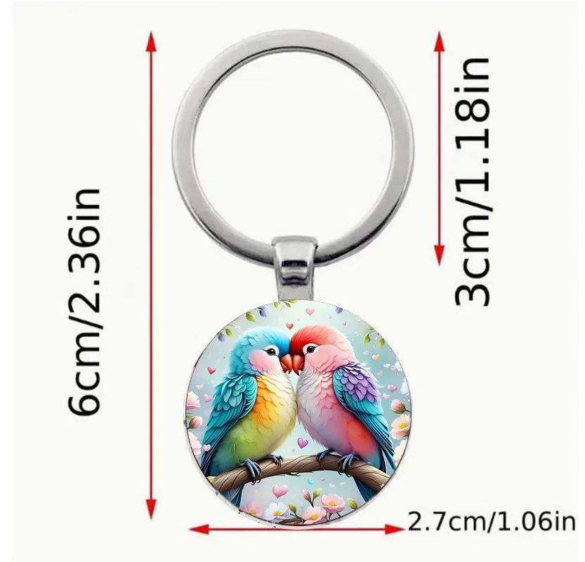 Animal and bird keychains