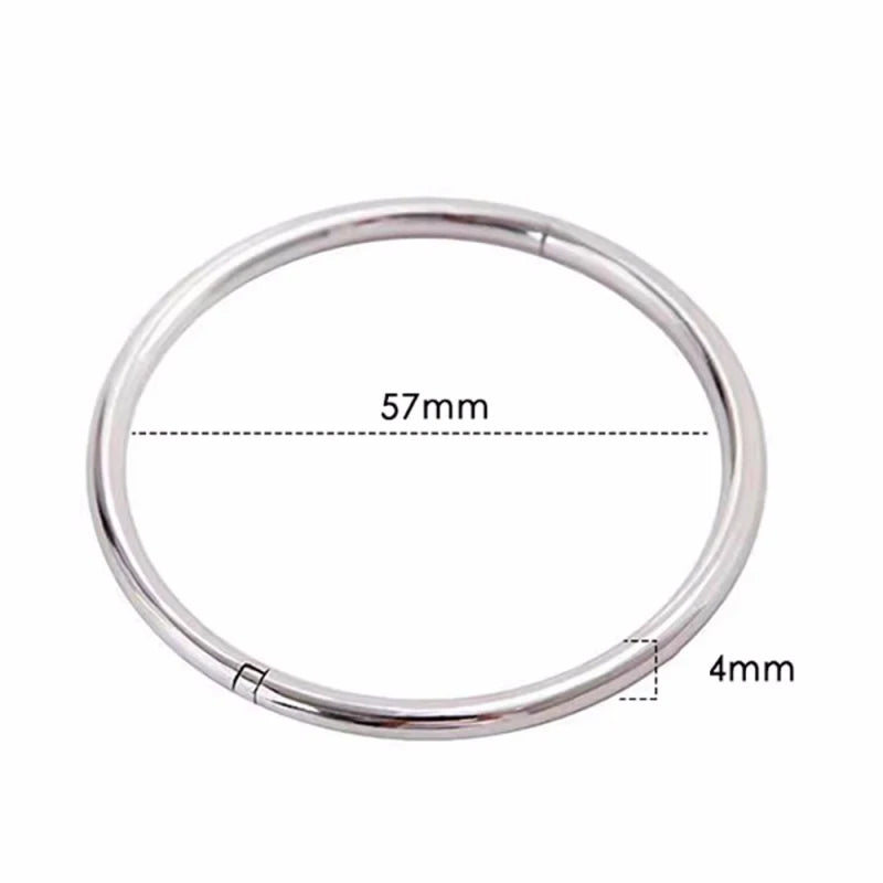 925 Sterling Silver 4MM Bangle Bracelets For Women Luxury Quality Jewelry Wholesale Jewellery