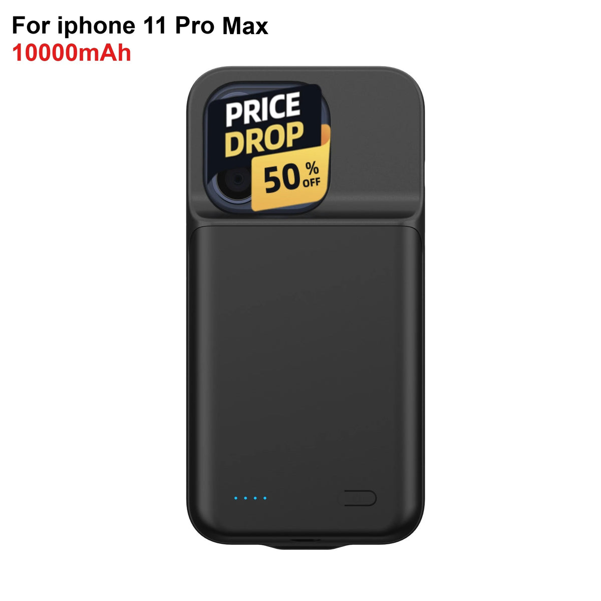 10000mAh Battery Case for Iphone 12 11 13 15 Pro Max Mini Power Bank Charger Cover for IPhone X S Max XR 7 8 6S Plus SE2020 Case