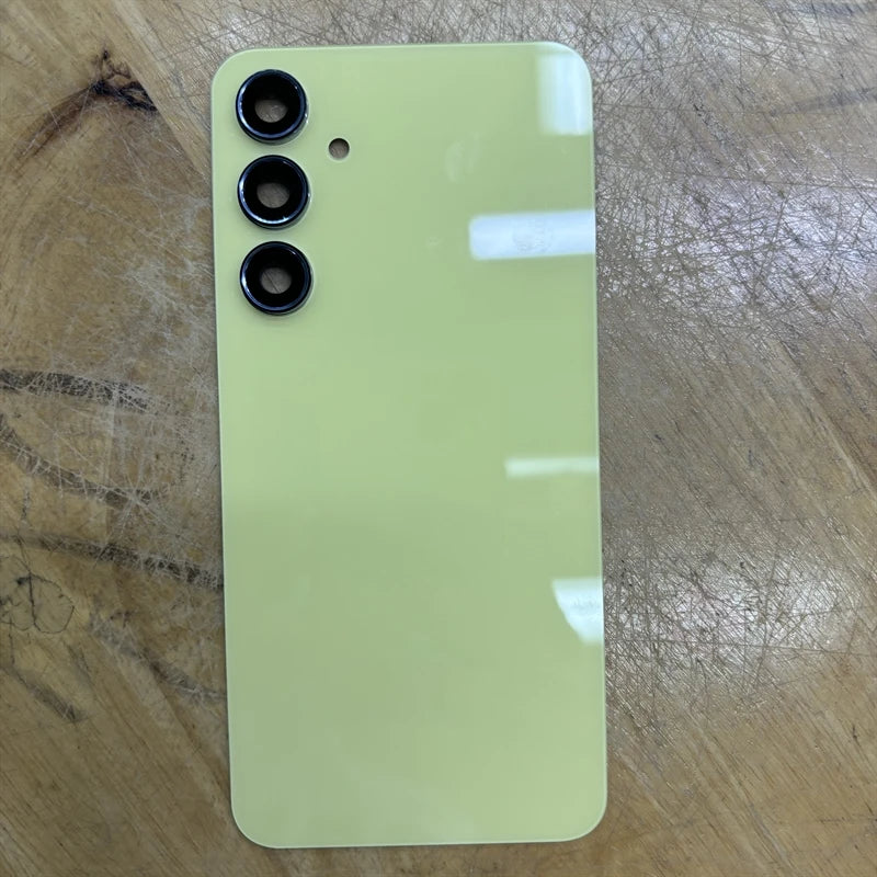 For SAM Galaxy A55 5G A556 Phone Housing Glass Cover Battery Case Back Cover Rear Door Lid Panel Camera Lens