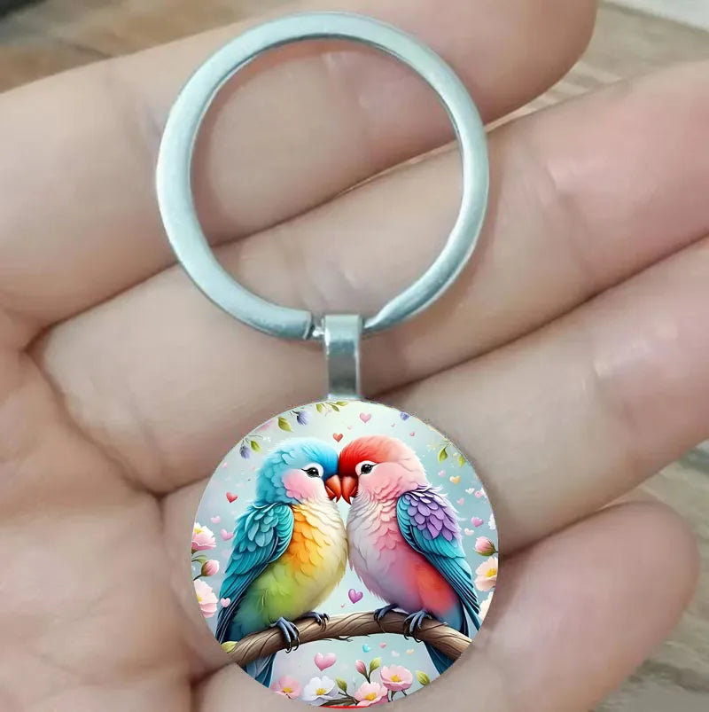 Animal and bird keychains