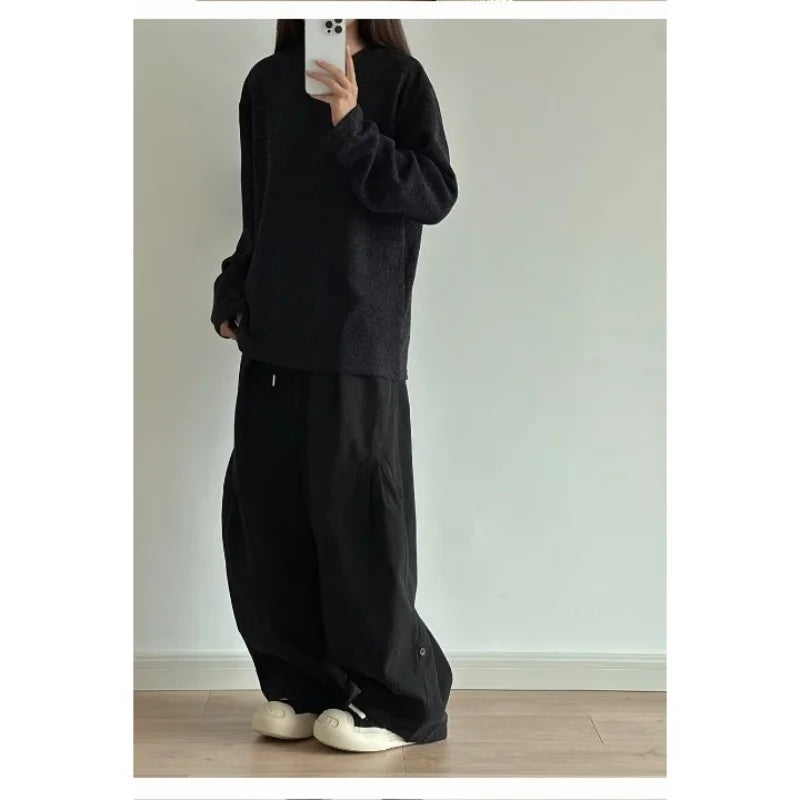 Cargo Pants Casual Sports Gym Hermers Man Men Clothing Tracksuit Striped Pants Men's Brand Copy Clothes Pleated Sweatpants Y2k