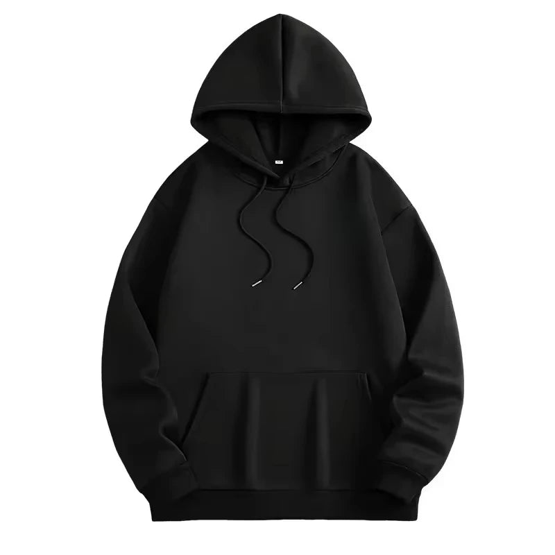Women Loose Hooded Sweatshirt Cute Sitting Cat Group Back Sleeve Graphic Print Soft Warm Pet Lover Street Daily Casual Hoodie