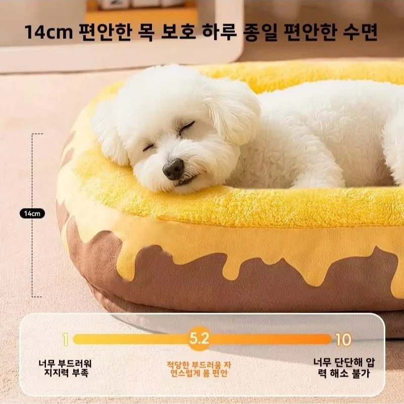 Detachable Dog Bed Pet Sofa for Small Dogs Autumn Winter Pet Supplies Dog Nest Cleaning Easy Pet Home Essentials