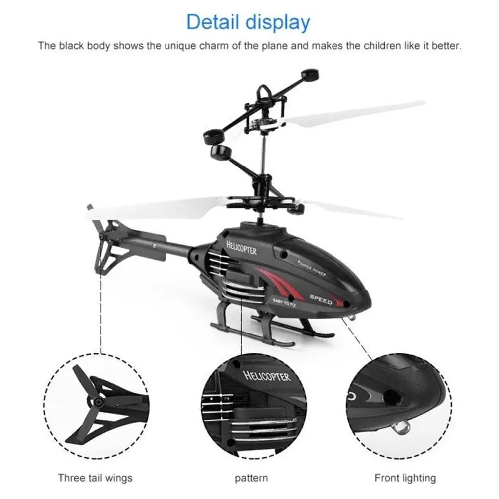 Mini Flying Helicopter Toy Remote Control Helicopter Plane Rechargeable Infrared Sensor/Drone/USB Charging Hobbies