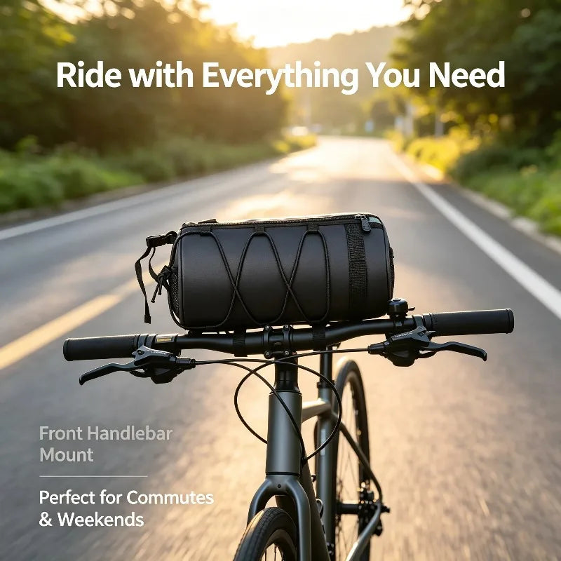 Bike Front Bag Bicycle Bag Storage Outside Multifunction Riding Bag Mountain Bike Front Bag Bicycle Accessories