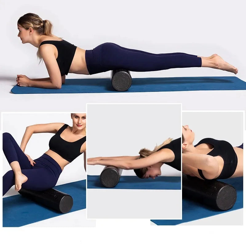 EPP Yoga Foam Roller Fitness Portable  Pilates Body Exercises GEPP Hym for Leg/Arm/Back/Feet Pain Self-Myofascial Treatment Tool