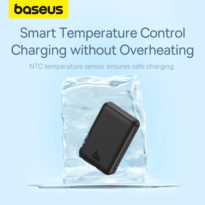 Baseus Magnetic Power Bank Wireless External Battery For Magsafe For iphone 16 15 14 13 12 Mini Pro Max 10000/20000mAh Powerbank