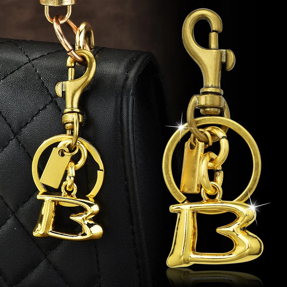 Letter Keychains High-end Car Accessories for Men and Women