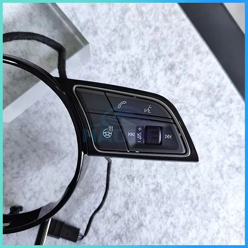 Steering Frame Suitable For Audi A4 B9 A3 8Y, Equipped With Multifunctional Buttons, Steering Wheel Accessories,Car Accessories