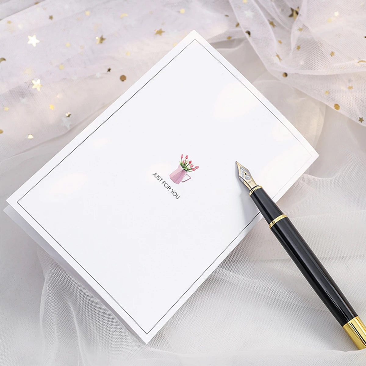 1PC Eternal Flower Valentine's Day Card Thanksgiving Mother's Day Handmade Card Creative Birthday Gift Blessing Message Card ﻿