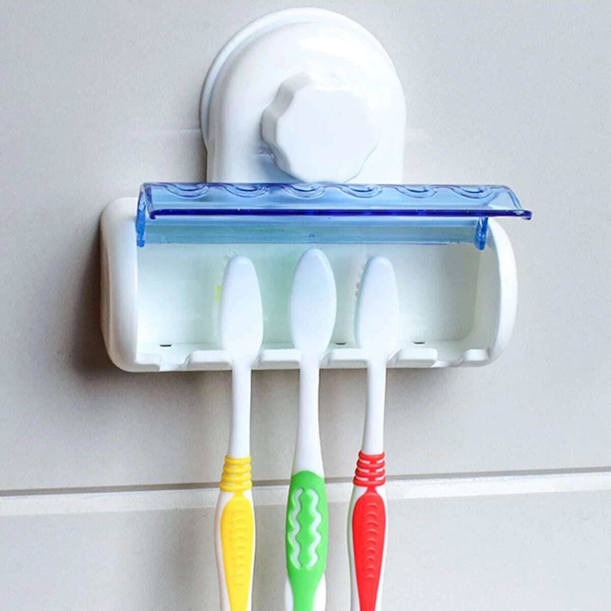 1pc-Bathroom Accessories Set Toothbrush Holder Wall Mount Stand Tooth brush Holder Hooks Suction Cup Bathroom Tools Toothbrush