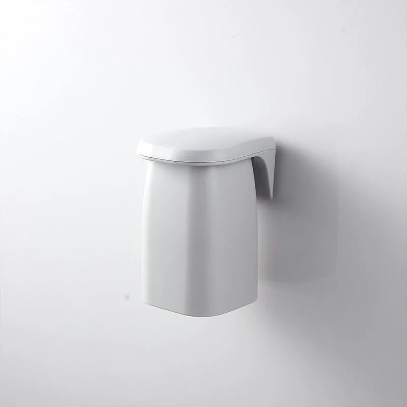 Bathroom Accessories Minimalist Magnetic Mouthwash Cup Wall Mounted Toothbrush Storage Rack Brushing Cup Washing Cup Dental Jar