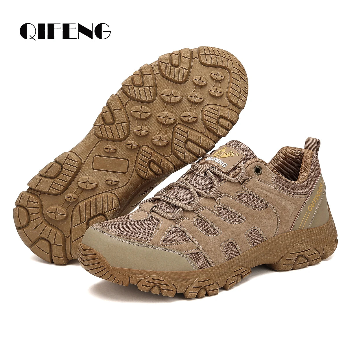 2025Men Leather Casual Shoes Winter Fashion Retro Leather Shoe Sport Outdoor Off-Road Black Trail Footwear Low Top Spring Autumn