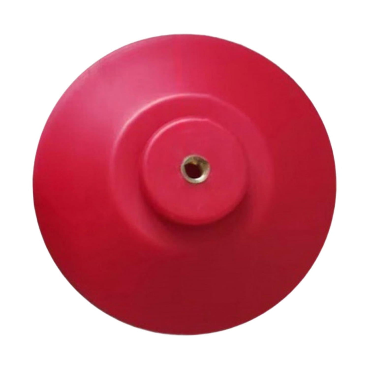 Steering Wheel Holder Stand Base Easy to Install Accessories Professional Repair Parts Universal Wheel Alignment Essential Tool red circular plastic steering wheel holder stand base with a central hole and concentric ridges for universal alignment tool use