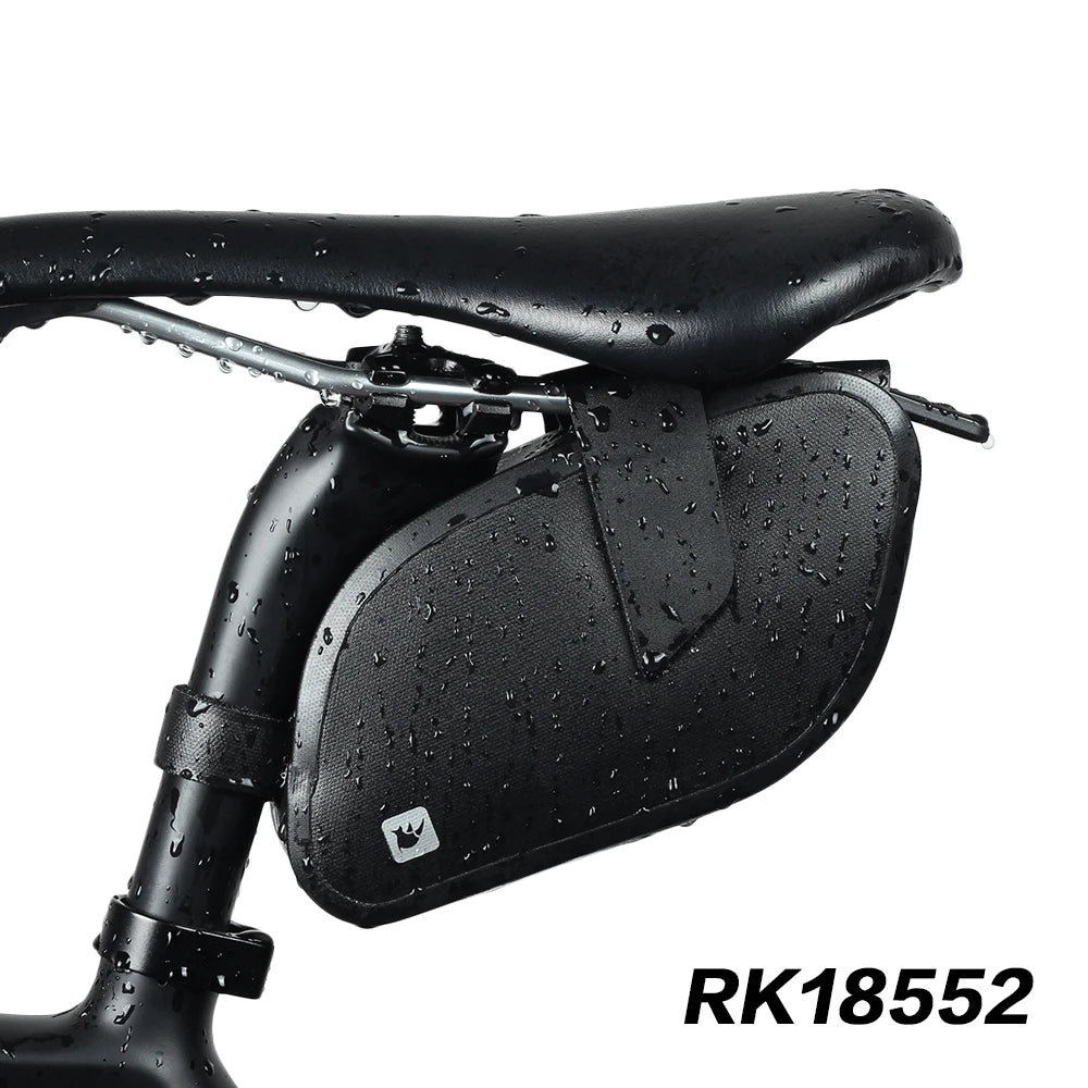 RHINOWALK Bike Tail Bag Ultralight Waterproof Bicycle Saddle Bag Cycling MTB Bike Back Seat Rear Rack Bike Accessories