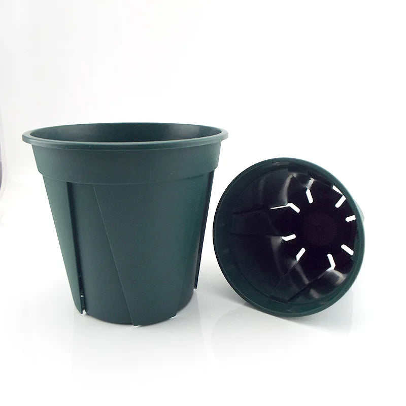 5pcs Plastic Nursery Pots Tray Plant Flower Pot Grow Plantenpot Garden Planter Tools Gardening for Herb Succulents Flowerpot
