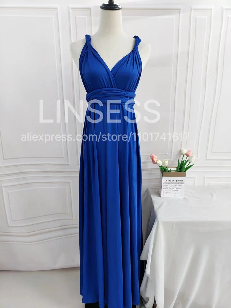 Bridesmaid Dress, Olive Green Maxi Bridesmaid Dress, Bridal Party Convertible Dress, Multiway Infinity Dress, Custom Dress