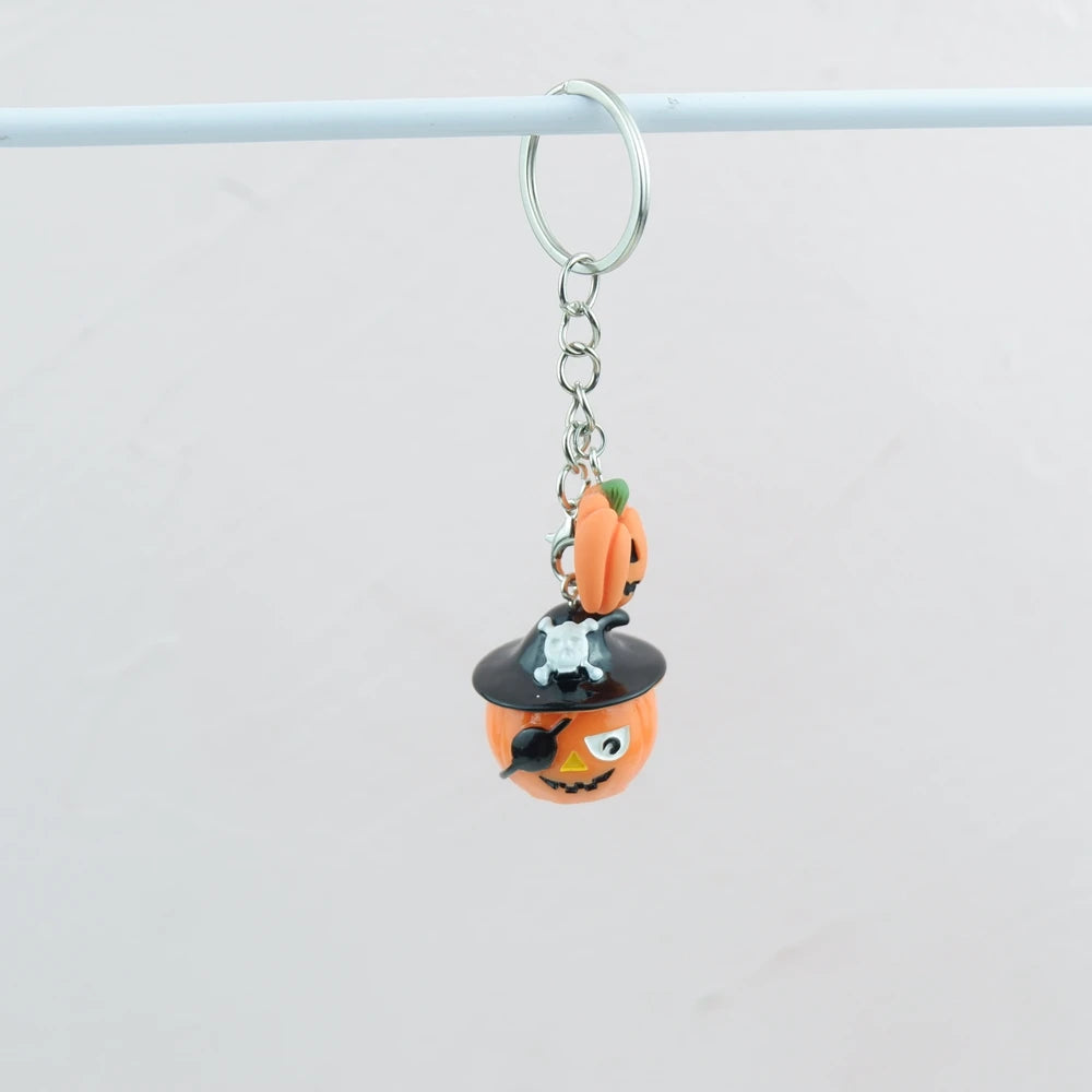 Cute Halloween Keychain Children Handmade Jewelry DIY Gifts