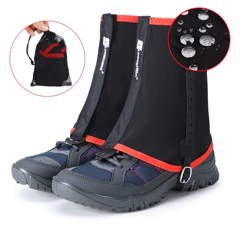 Trail Running Gaiters Low Snow Hiking Gaiters Ankle Gaiters For Hiking Boots Elastic Outdoor Gaiters For Camping Trekking