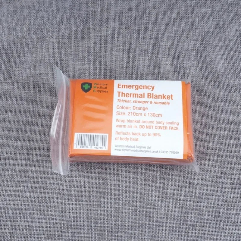 Outdoor PE Emergency Blanket Life-saving Blanket Disposable Radiation Protection Blanket Survival Blanket Earthquake Rescue