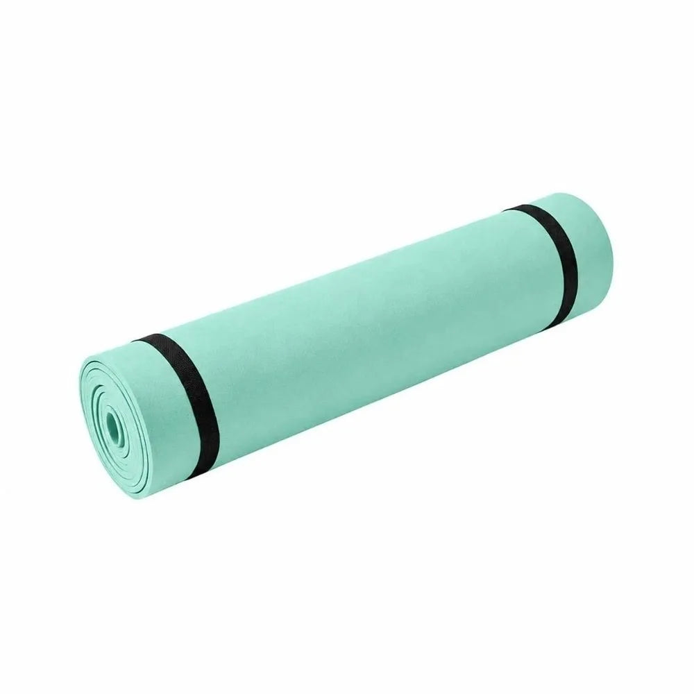 Multi-purpose 180×50cm Exercise Fitness Mat EVA Non-Slip Yoga Mat 6mm Thick Pilates Mat Gym Workouts