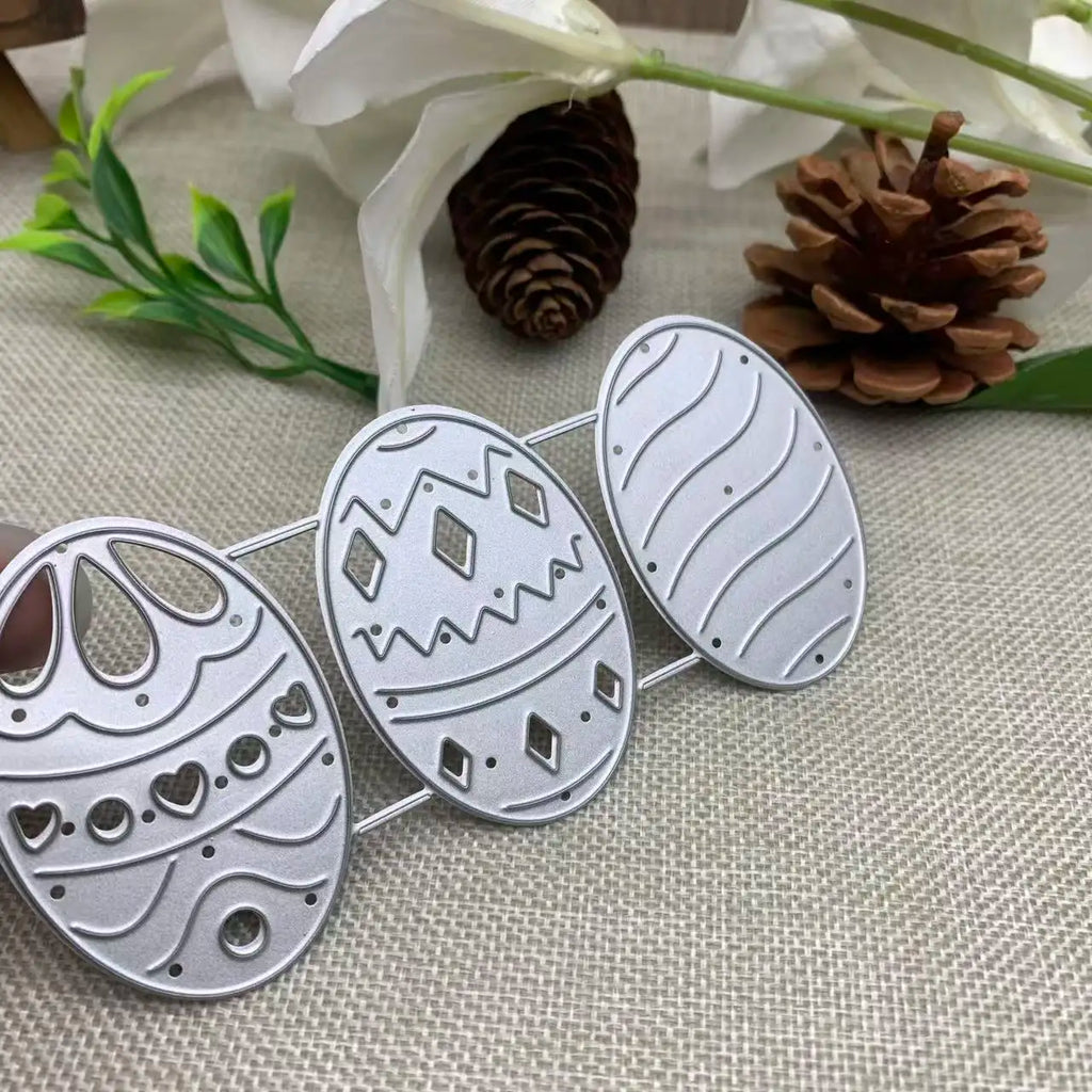 Easter Egg Metal Cutting Dies DIY Scrapbook Card Making Embossing Craft Die Cut Stencil
