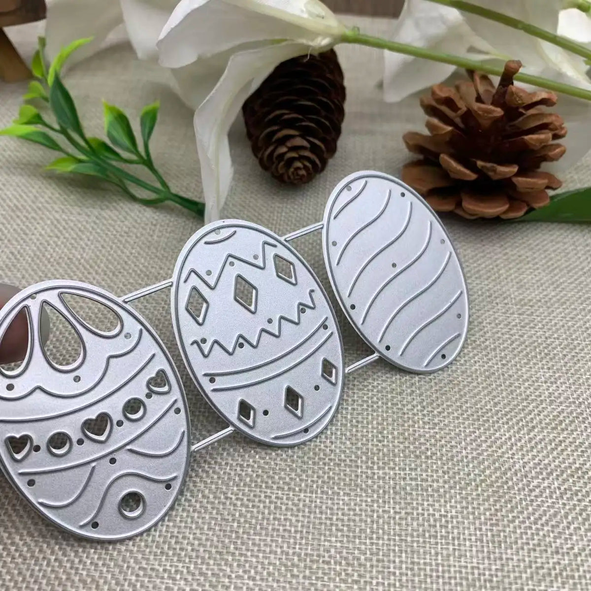 Easter Egg Metal Cutting Dies DIY Scrapbook Card Making Embossing Craft Die Cut Stencil