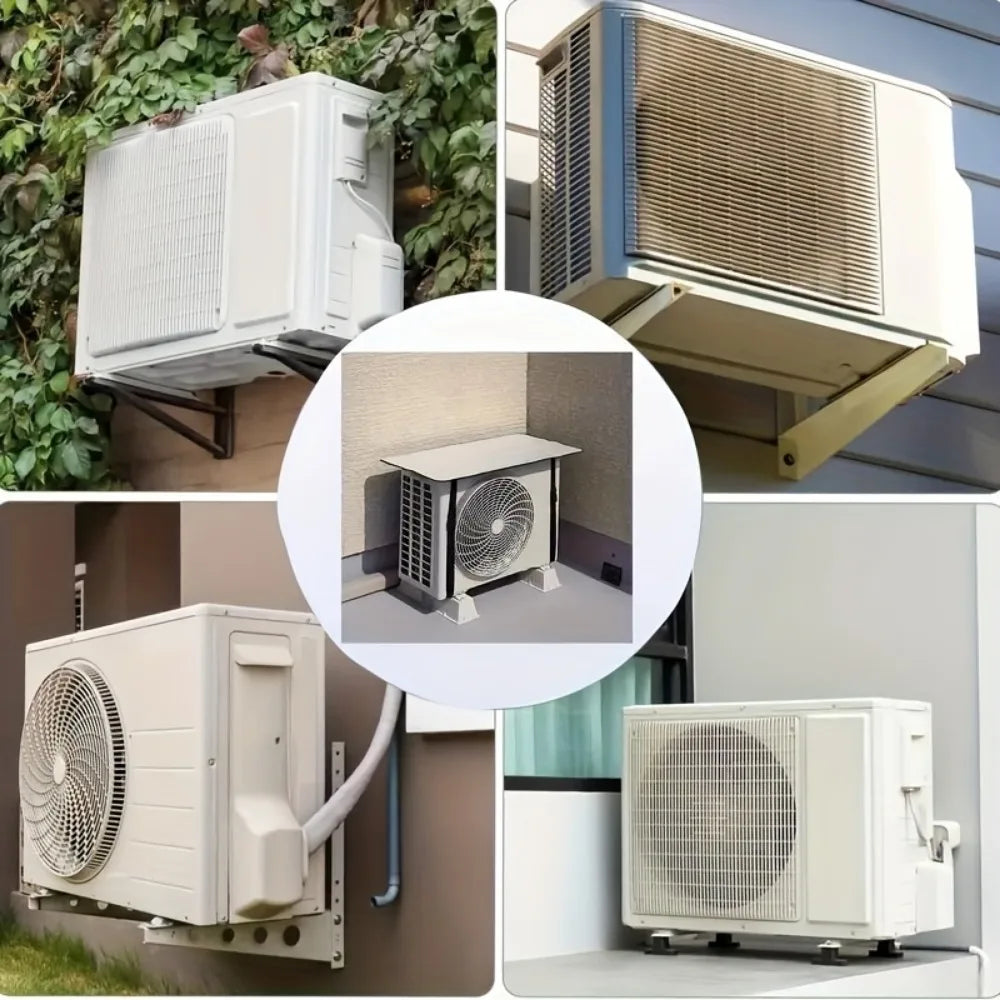 Silver Waterproof Air Conditioner Sunshade, Durable Design for Use InMultipleScenarios Suitable for Outdoor Furniture Protection