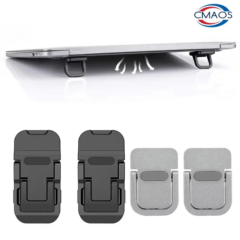 Portable Laptops Stand Computer Keyboard Holder Foldable Mini Size Computer Holder Adjustable Riser Cooling Bracket For Macbook