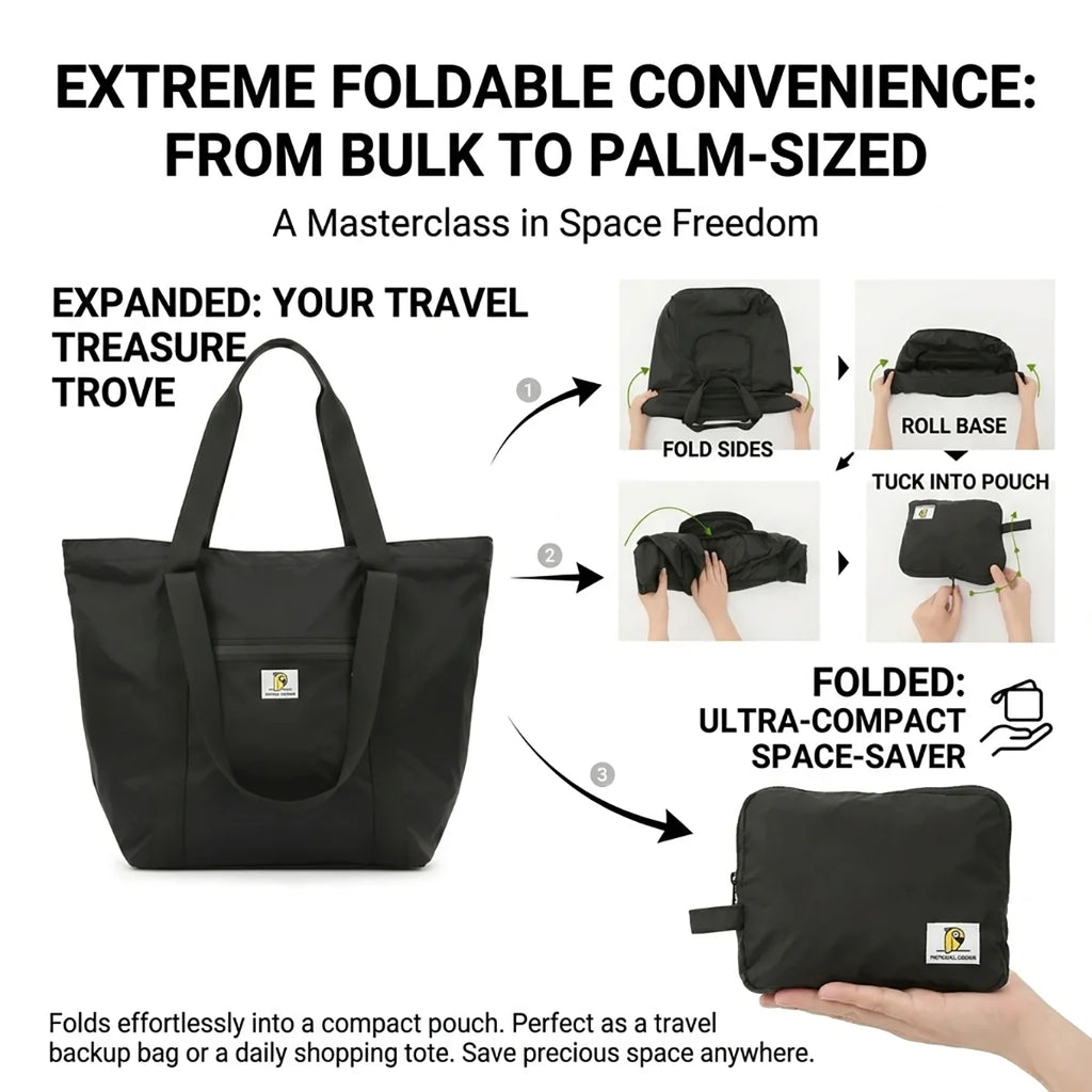 Foldable Carry-on Travel Bag Tote Handbag Multifunction Swimming Training Fitness Yoga Bag Large Capacity Luggage Backpack
