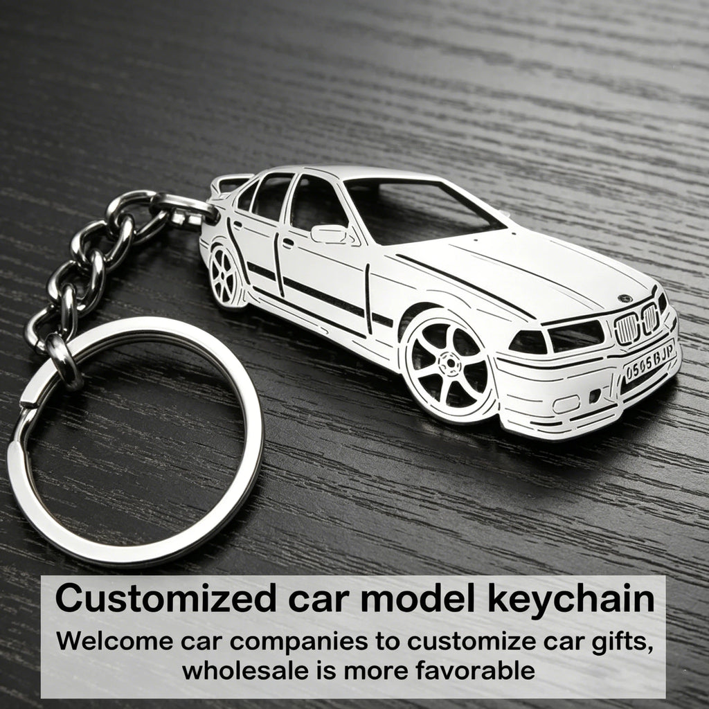 Wholesale customized car model keychains motorcycle model key pendants any car style you want custom logo gifts anniversary
