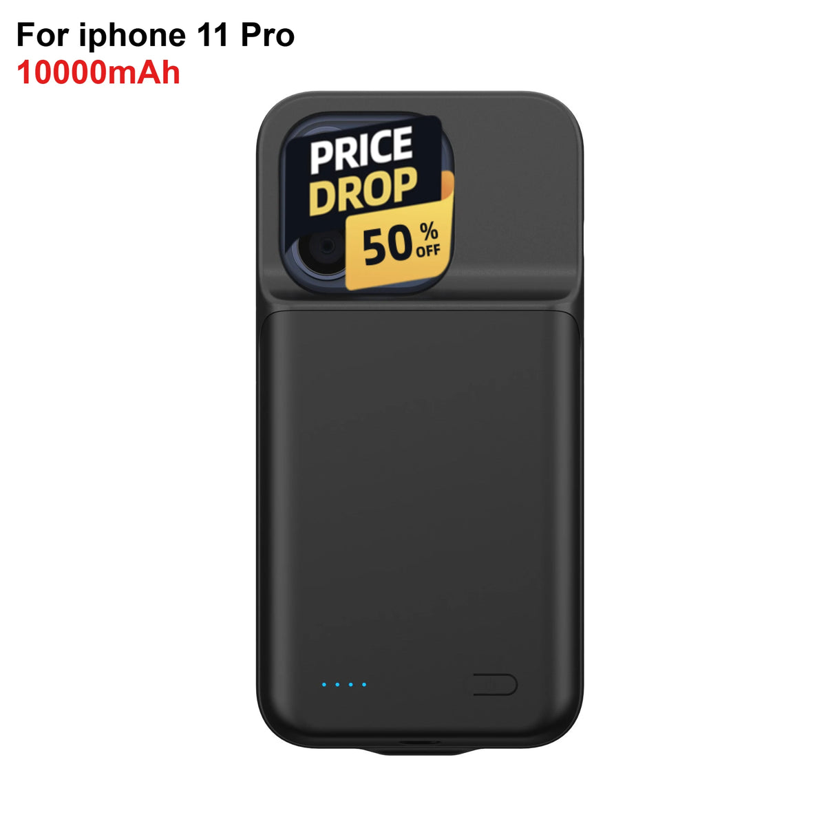 10000mAh Battery Case for Iphone 12 11 13 15 Pro Max Mini Power Bank Charger Cover for IPhone X S Max XR 7 8 6S Plus SE2020 Case