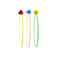 1/3Pcs Summer Beach Pool Accessories Sinking Pool Toy Safety Training Swimming Aid Ring Dive Ring Set Swimming Pool Ring