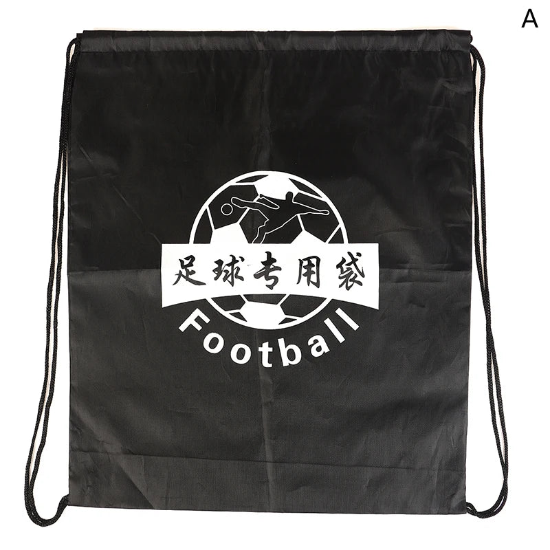 Outdoor Sports Drawstring Storage Bags Gym Men's Bag Football Volleyball Oxford Cloth Portable Foldable Reusable Backpack