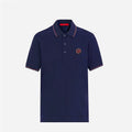 Men's Polo Tops Summer Fashion Business Men Pure Cotton Polo Top Casual Fashion Commuter Versatile Solid Color Men's Tops